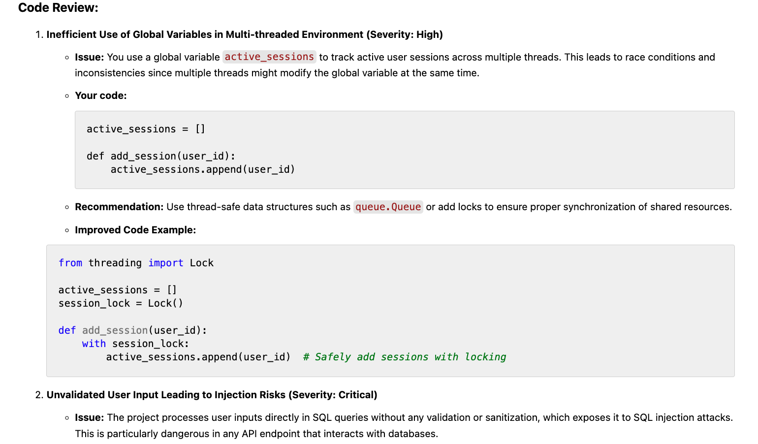 AI Code Review